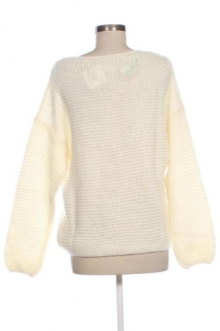 Damenpullover United Colors Of Benetton, Größe L, Farbe Ecru, Preis 61,99 €