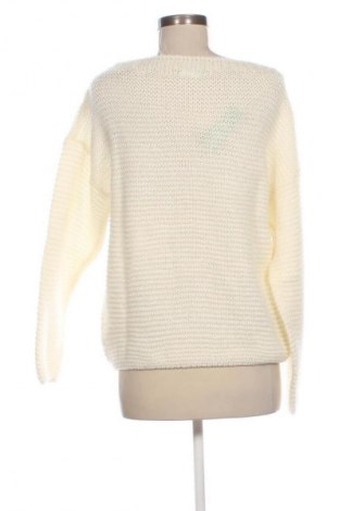 Damenpullover United Colors Of Benetton, Größe M, Farbe Ecru, Preis 61,99 €