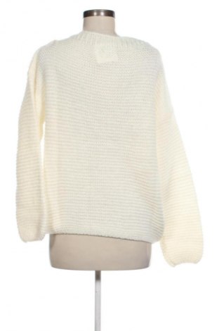Γυναικείο πουλόβερ United Colors Of Benetton, Μέγεθος L, Χρώμα Εκρού, Τιμή 56,99 €