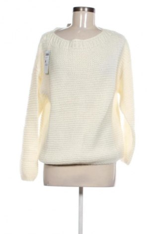 Γυναικείο πουλόβερ United Colors Of Benetton, Μέγεθος M, Χρώμα Εκρού, Τιμή 56,99 €