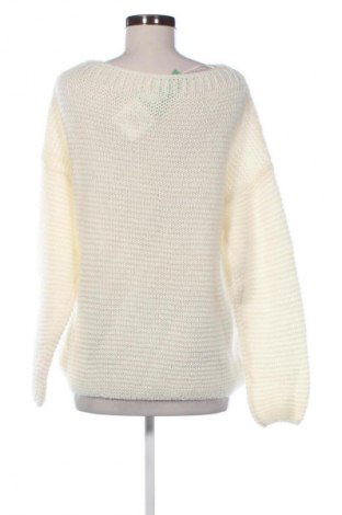 Dámsky pulóver United Colors Of Benetton, Veľkosť L, Farba Biela, Cena  56,95 €