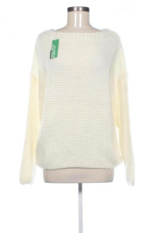 Damenpullover United Colors Of Benetton, Größe L, Farbe Weiß, Preis € 62,99