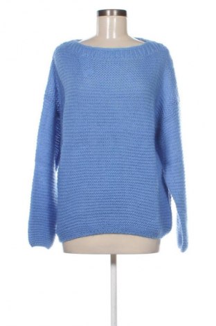 Γυναικείο πουλόβερ United Colors Of Benetton, Μέγεθος L, Χρώμα Μπλέ, Τιμή 56,99 €