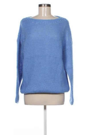 Γυναικείο πουλόβερ United Colors Of Benetton, Μέγεθος L, Χρώμα Μπλέ, Τιμή 56,99 €