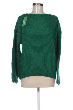 Γυναικείο πουλόβερ United Colors Of Benetton, Μέγεθος M, Χρώμα Πράσινο, Τιμή 56,99 €