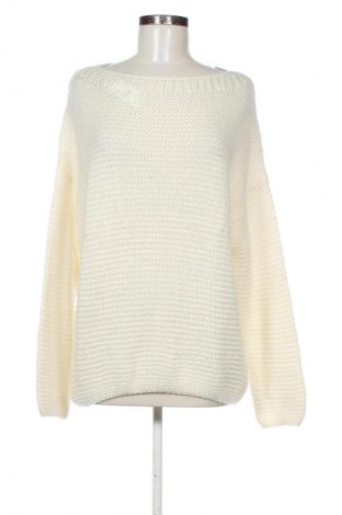 Női pulóver United Colors Of Benetton, Méret L, Szín Fehér, Ár 19 169 Ft