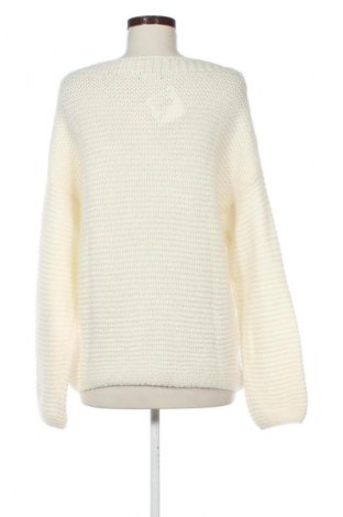 Női pulóver United Colors Of Benetton, Méret L, Szín Fehér, Ár 19 169 Ft