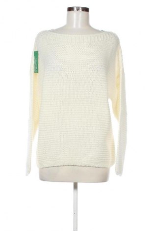 Damenpullover United Colors Of Benetton, Größe M, Farbe Weiß, Preis 61,99 €