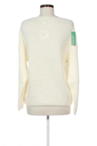 Damenpullover United Colors Of Benetton, Größe M, Farbe Weiß, Preis 61,99 €
