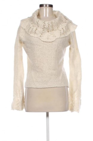 Női pulóver United Colors Of Benetton, Méret L, Szín Fehér, Ár 9 699 Ft