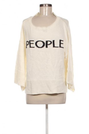 Damenpullover United Colors Of Benetton, Größe L, Farbe Ecru, Preis € 21,99