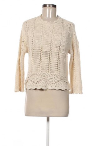 Damenpullover Vero Moda, Größe L, Farbe Ecru, Preis € 6,99
