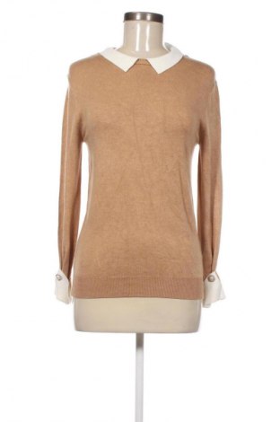 Damenpullover Zara, Größe L, Farbe Beige, Preis 15,99 €