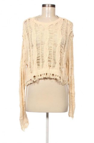 Női pulóver Zara, Méret L, Szín Bézs, Ár 4 539 Ft