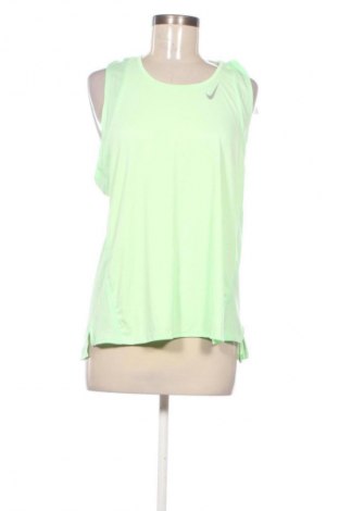 Дамски спортен топ Nike, Размер XL, Цвят Зелен, Цена 39,37 €