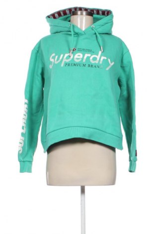 Damen Sweatshirt Superdry, Größe L, Farbe Grün, Preis 24,00 €
