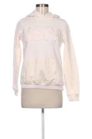 Női sweatshirt U.S. Polo Assn., Méret S, Szín Bézs, Ár 10 519 Ft