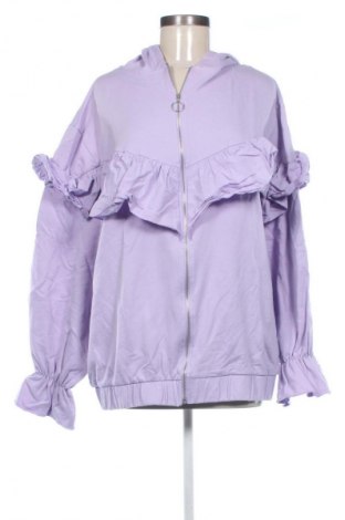 Damen Sweatshirt Zara, Größe L, Farbe Lila, Preis 10,23 €