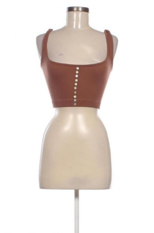 Női top Stradivarius, Méret S, Szín Barna, Ár 6 103 Ft