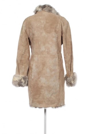 Damen Ledermantel Unbranded, Größe S, Farbe Beige, Preis € 154,99