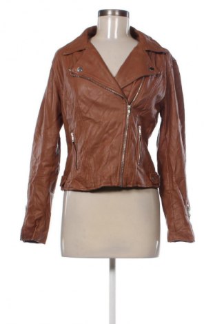 Дамско кожено яке Ambiance, Размер L, Цвят Кафяв, Цена 20,96 €