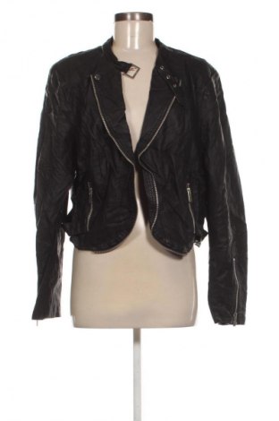 Damen Lederjacke City Chic, Größe L, Farbe Schwarz, Preis € 34,99