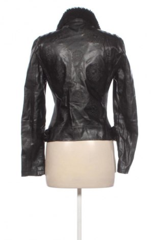 Damen Lederjacke Desigual, Größe M, Farbe Schwarz, Preis € 42,00