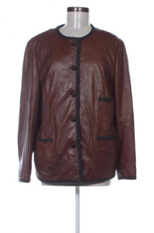 Damska kurtka skórzana Elegance Paris, Rozmiar XXL, Kolor Brązowy, Cena 353,99 zł