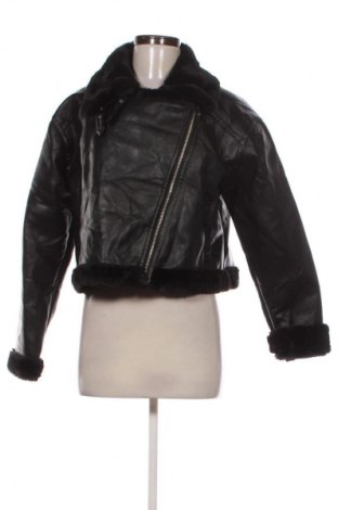 Damen Lederjacke H&M Divided, Größe M, Farbe Schwarz, Preis € 32,99