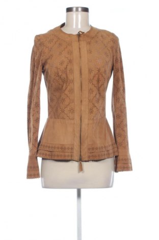 Dámska kožená bunda  Luisa Spagnoli, Veľkosť L, Farba Hnedá, Cena  217,00 €