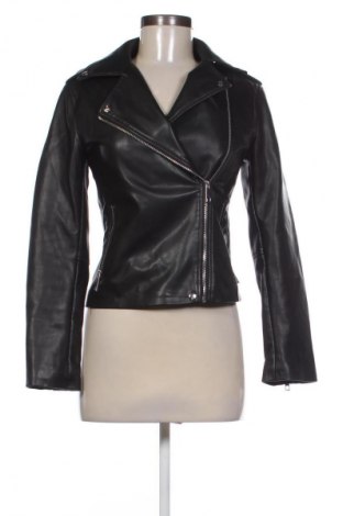 Damen Lederjacke Mango, Größe XS, Farbe Schwarz, Preis € 21,00