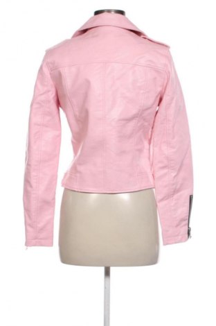 Női bőrdzseki Mango, Méret M, Szín Rózsaszín, Ár 19 835 Ft