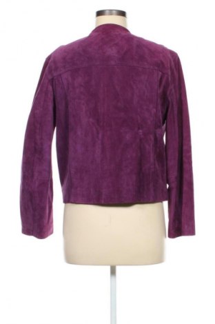 Damen Lederjacke Mango, Größe M, Farbe Lila, Preis € 60,00