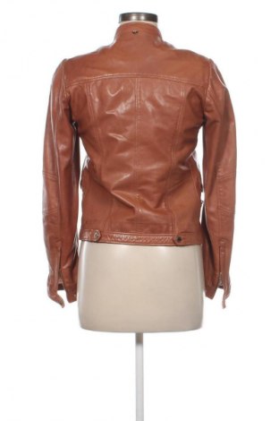 Damen Lederjacke Massimo Dutti, Größe S, Farbe Braun, Preis 95,13 €