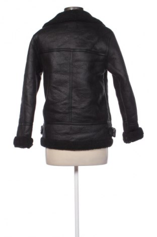 Damen Lederjacke New Look, Größe S, Farbe Schwarz, Preis 39,99 €
