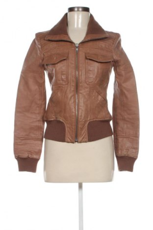 Női bőrdzseki ONLY, Méret S, Szín Barna, Ár 16 629 Ft