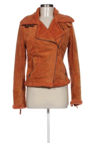 Damen Lederjacke Oakwood, Größe S, Farbe Orange, Preis € 80,00
