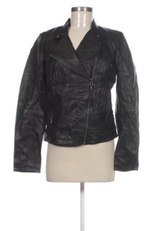 Damen Lederjacke Promod, Größe M, Farbe Schwarz, Preis 57,99 €