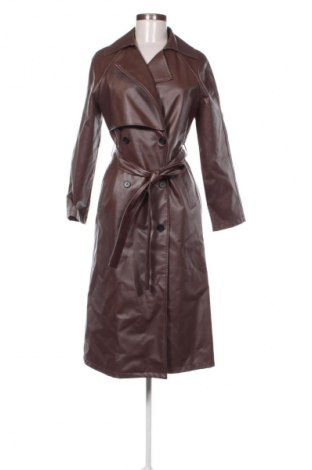 Női bőrdzseki SHEIN, Méret XS, Szín Barna, Ár 12 397 Ft