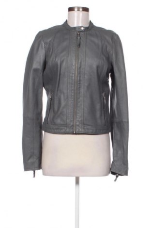 Damen Lederjacke Saint Tropez, Größe M, Farbe Grau, Preis € 66,00