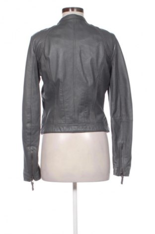 Damen Lederjacke Saint Tropez, Größe M, Farbe Grau, Preis € 66,00