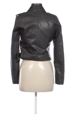 Дамско кожено яке Sinsay, Размер S, Цвят Черен, Цена 29,73 €