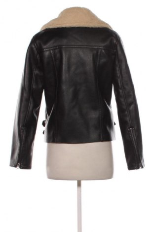 Damen Lederjacke Stradivarius, Größe S, Farbe Schwarz, Preis 30,00 €