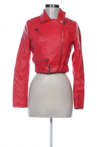 Damen Lederjacke Tally Weijl, Größe XS, Farbe Rot, Preis € 27,99