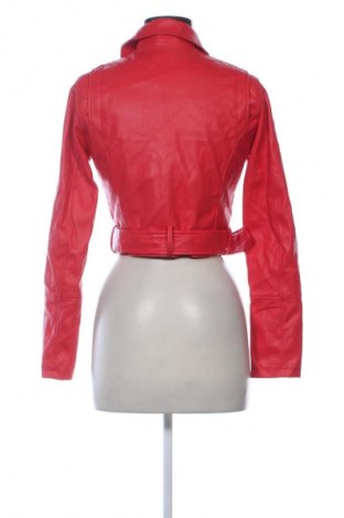Damen Lederjacke Tally Weijl, Größe XS, Farbe Rot, Preis € 27,99