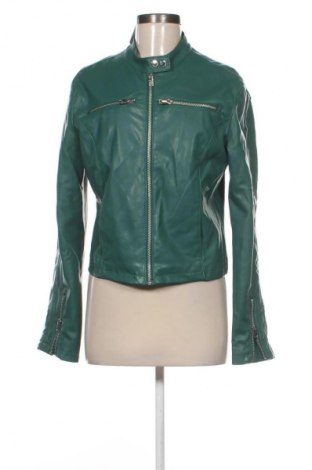 Női bőrdzseki Terranova, Méret L, Szín Zöld, Ár 12 397 Ft
