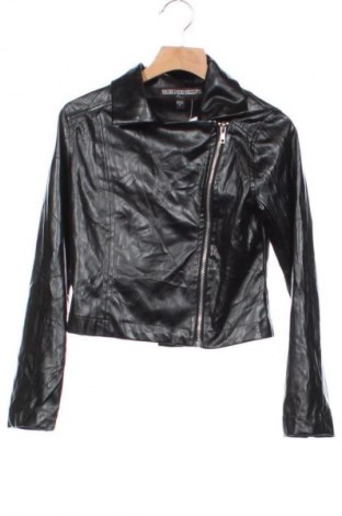 Damen Lederjacke Three Pink Hearts, Größe S, Farbe Schwarz, Preis € 27,99