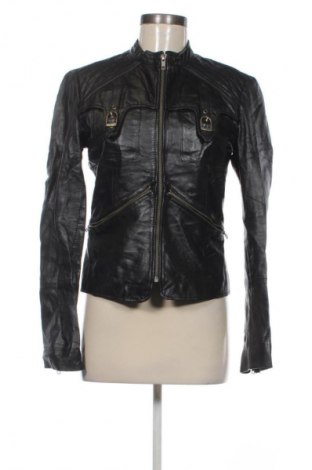 Női bőrdzseki VILA, Méret M, Szín Fekete, Ár 19 729 Ft