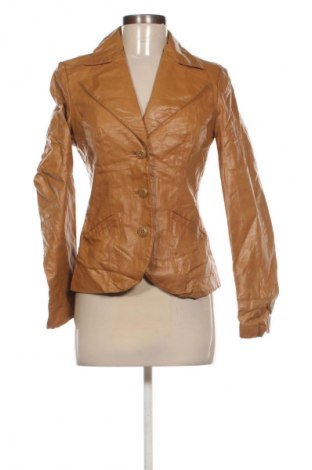 Damen Lederjacke Vero Moda, Größe S, Farbe Braun, Preis € 44,99