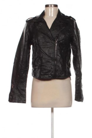 Γυναικείο δερμάτινο μπουφάν Wild Fable, Μέγεθος M, Χρώμα Μαύρο, Τιμή 53,99 €